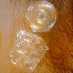 Party lite clear candle floating